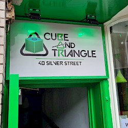 Cube and Triangle Grand Opening