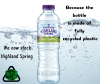 Highland Spring Eco Bottles of Water