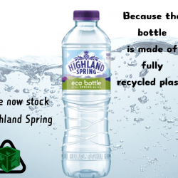 Highland Spring Eco Bottles of Water