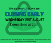 Closing Early for One Night