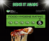 Another 5 Food Hygiene Rating achieved.